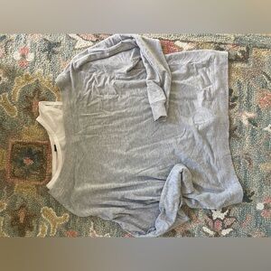 Bobi grey and white top